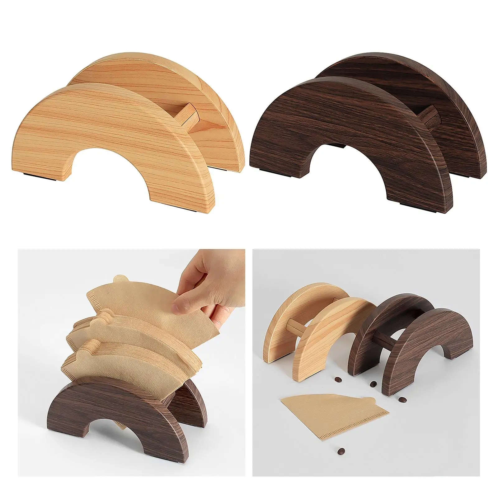 커피 필터 거치대 종이 랙, 조리대 주방 카페용