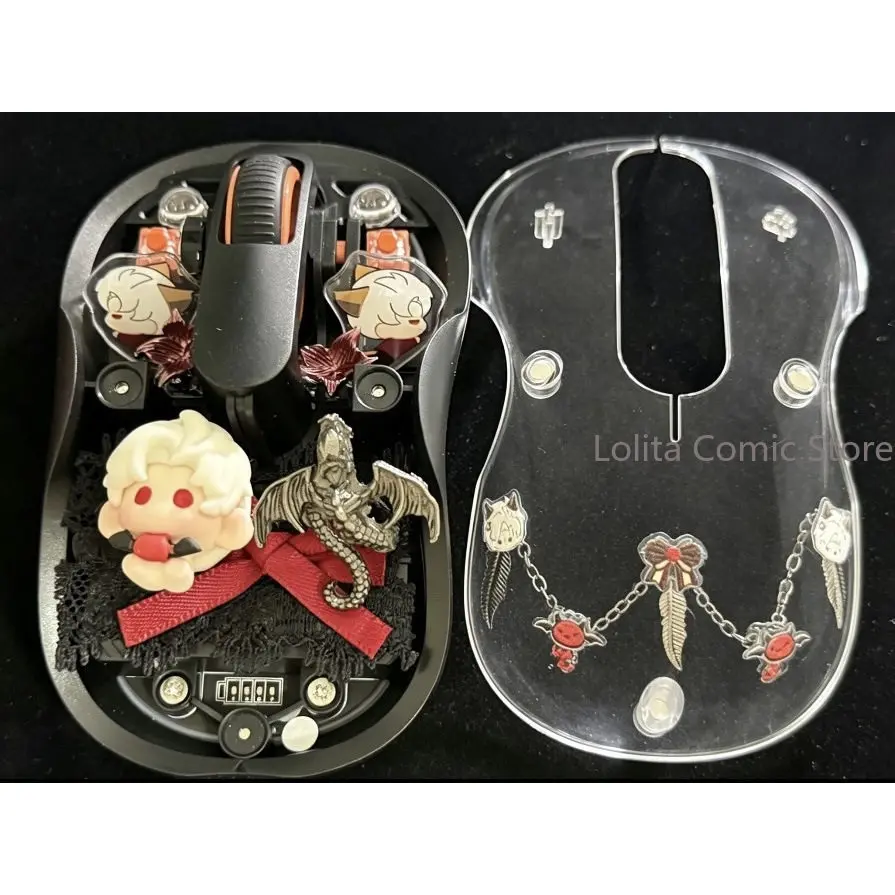 Anime Game Love and Deepspace Sylus dragon Cosplay Cartoon Wireless Bluetooth Mouse ornament Birthday Gift