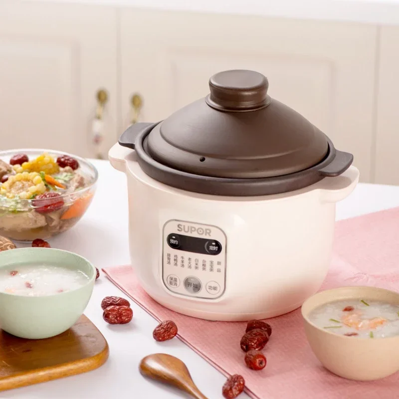 

Electric Stewpot Home Intelligence Soup Pot Fantastic Congee Cooker Baby Health Care Bird's Nest Small Electric Stew Pot