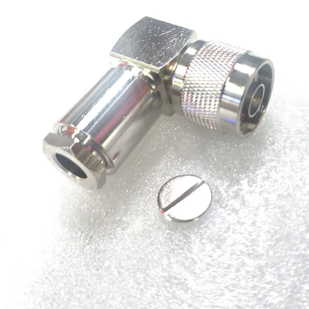 N Male Plug RF Coaxial Connector For RG5 RG6 LMR300 RG304 5D-FB Cable