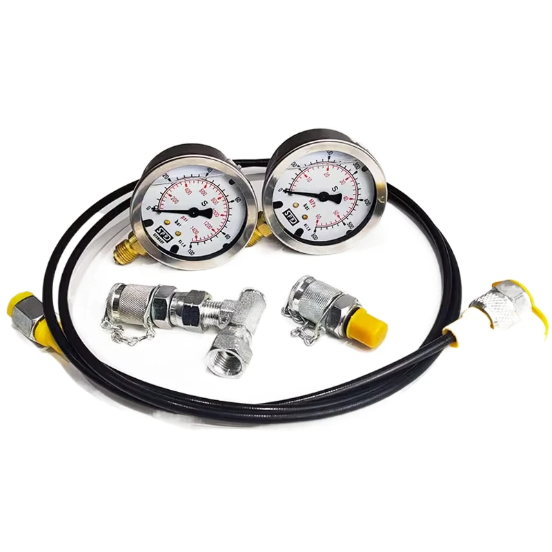 

Excavator Parts Hydraulic Oil Pressure Gauge Pressure Gauge Test Pressure Hydraulic Pump Pressure Pilot Pump Instrument Table