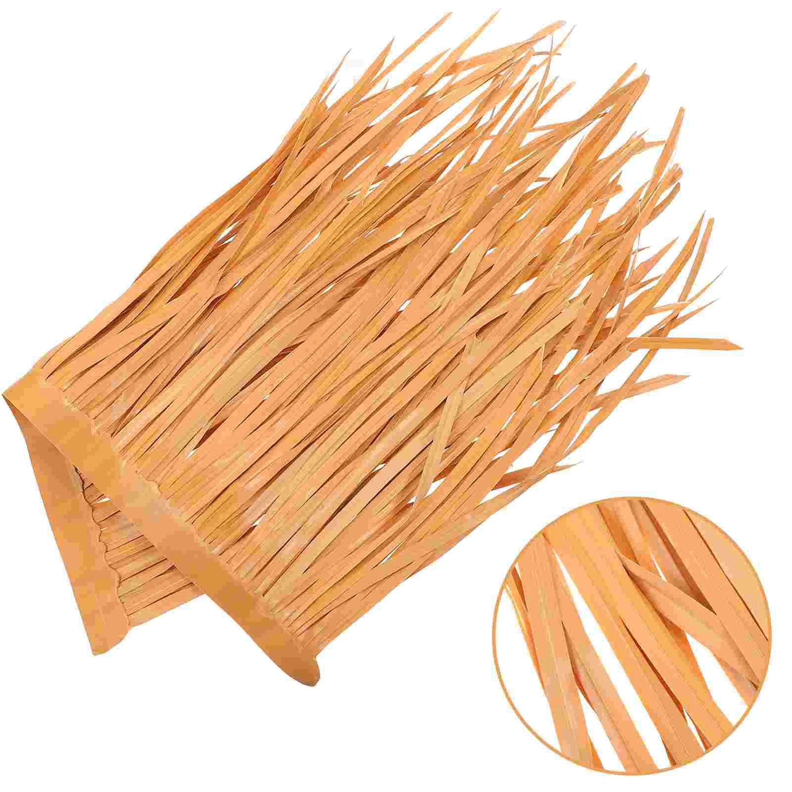 

Straw Decoration Artificial Thatch Panel Simulated Lawn Fake Roof DIY Decorative