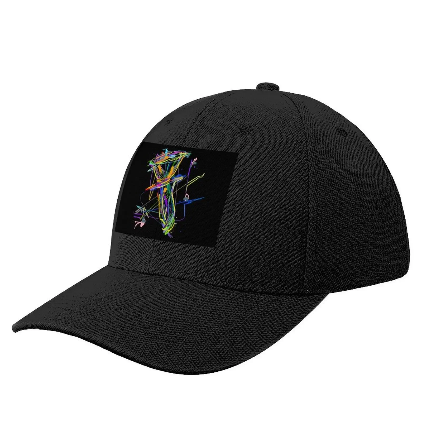 

Funky drip art Handbell Baseball Cap golf hat genuine hats for men Sun Cap Custom Cap Woman Hats Men's