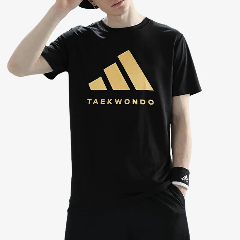 

Оригинальная мужская футболка Adidas Wubo с короткими рукавами, свежая и дышащая, ADICLTS24TK-BG