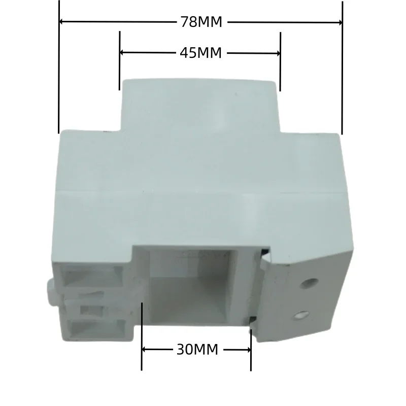 AC30 35mm DIN Rail Mount AC Power 10A 16A 25A 250V 440V 2/3/4/5 Pin Plug Modular Socket EU AU Type