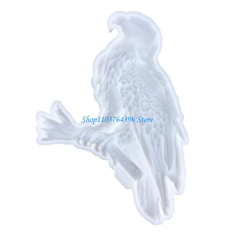 

Crystal Epoxy Resin Wall Decoration Mold Silicone Mould for Vulture Wall Hanging Stylish Home Improvement Art Mold
