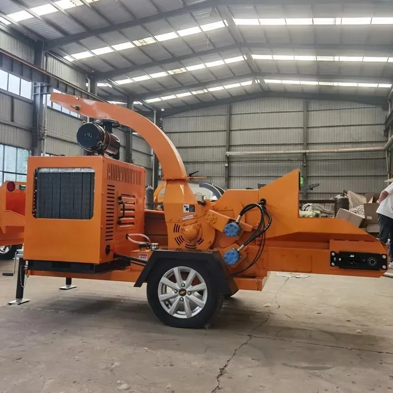 Dual-Shaft Wood Shredder for Pallet Recycling High Torque for Industrial Wood Waste Processing