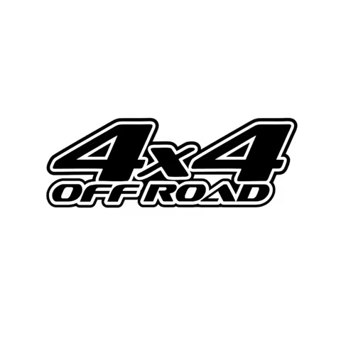 Waterproof PVC Decal 4x4 Off-Road Car Sticker Decoration Funny Decoration Auto Accessories