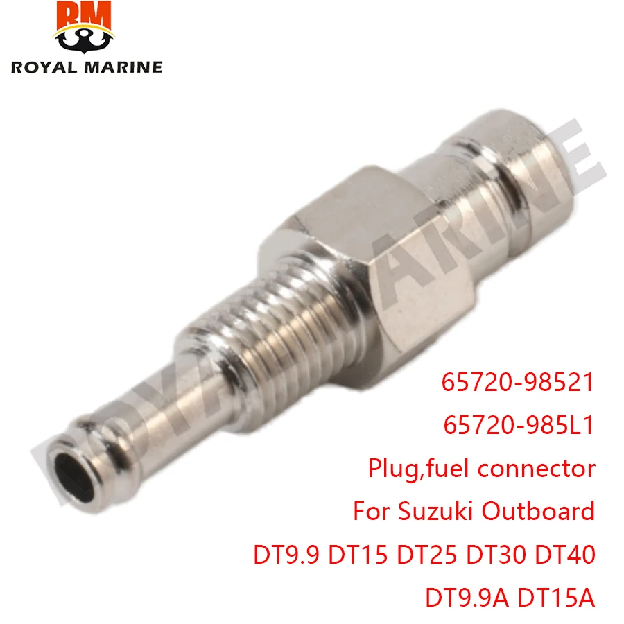 Fuel Line Connector Male Female For Suzuki Outboard 65740-95500 65750-98505 3.5HP-140HP 65720-98521 65720-985L1 9.9HP-65HP