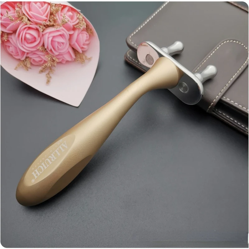 

New 2 head Magnetotherapy Massage Stick Lymphatic Acid Drainage Magnetotherapy Pen Magnetic Fork Meridian Points Massage Stick