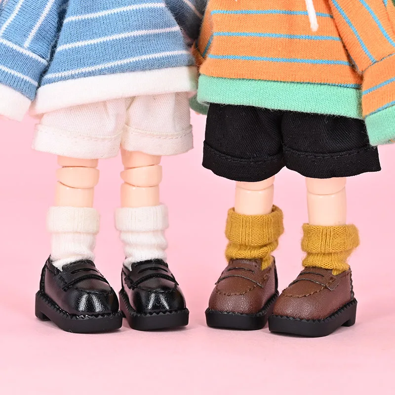 Obitsu 11 Ob11 Leather Obitsu Doll 2.5CM*1.2CM Suit Shoes Dolls Uniform Shoes For Ob11, Obitsu 11, Holala, Gcs, 1/12bjd Dolls