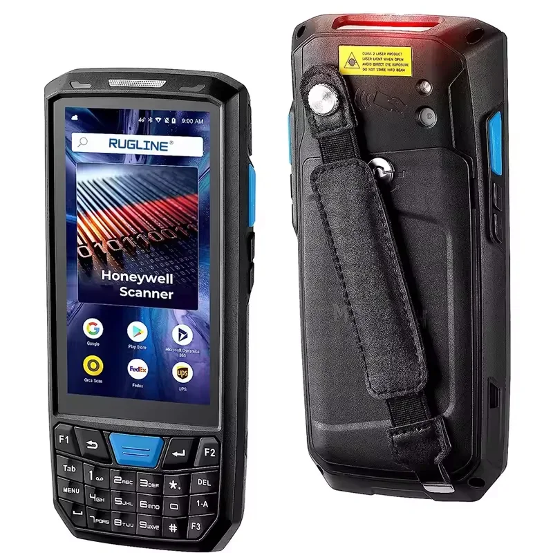 Android 13 4G Handheld PDA POS-terminal Touchscreen 2D Barcodescanner Draadloze Wifi Bluetooth GPS QR-codelezer
