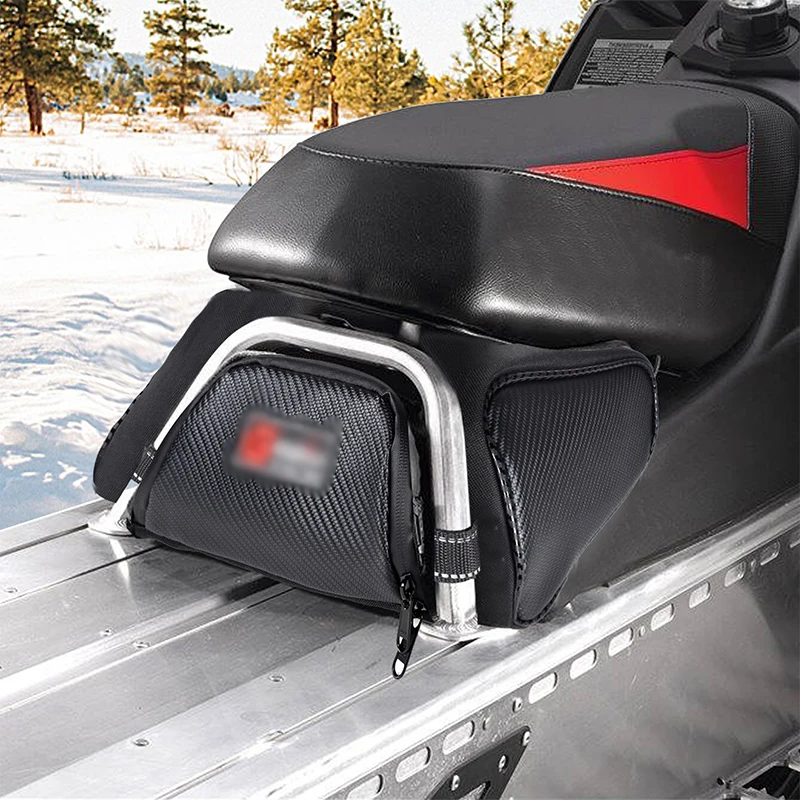 Snowmobile Waterproof Underseat Storage Bag Rear Seat Bags Fit for Polaris Indy 550 600 800 RMK 800 Pro RMK 600 Dragon