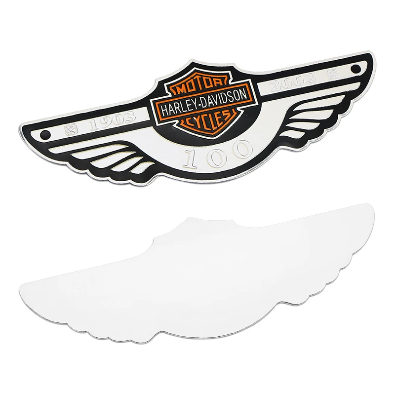 Metal Decorative Logo Motorcycle Car Stickers for Harley Davidson Flight Show Wing Car Sticker Badge image 4