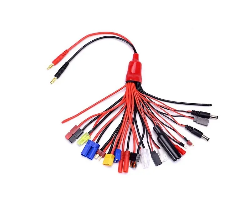 Limited Clearance AIO Charging Cable 4.0mm Banana Adapter Connector for Imax B6 B6AC Lipo Battery