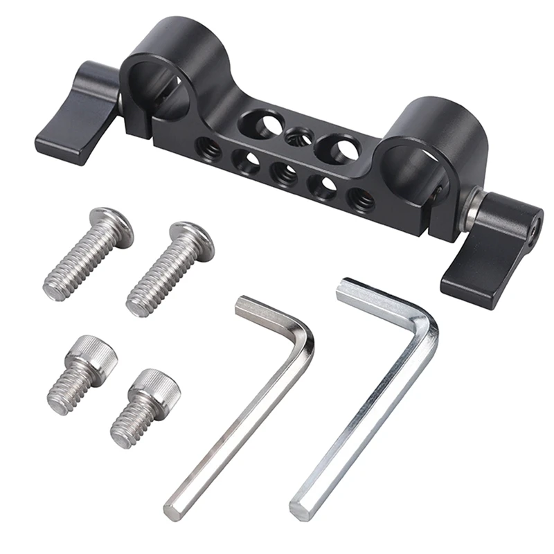 

Lightweight Dual 15Mm LWS Rod Clamp Railblock For Camera 15Mm Rail Support System For Follow Focus