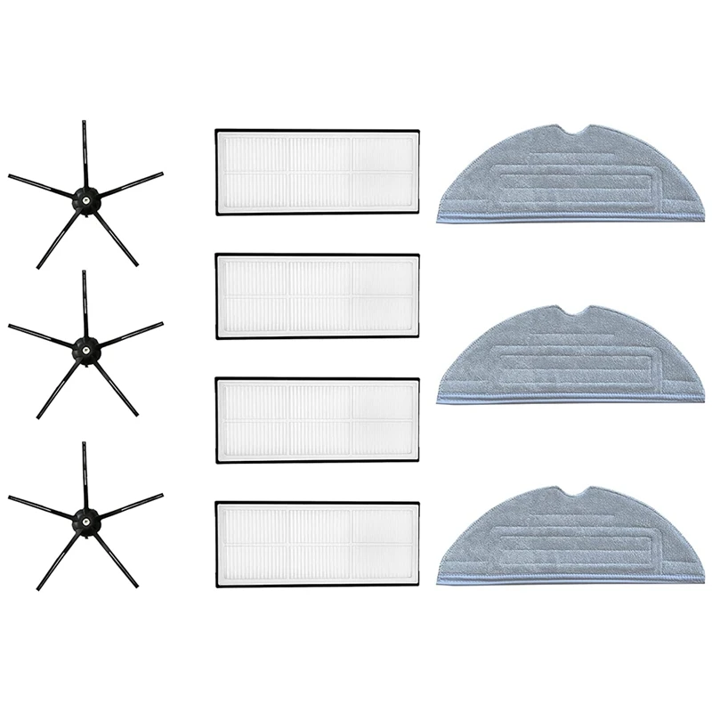 Compatible Replacement Parts, Wiping Cloth, Filter Side Brushes For Xiaomi Roborock S7 Vacuum Cleaner Accessories