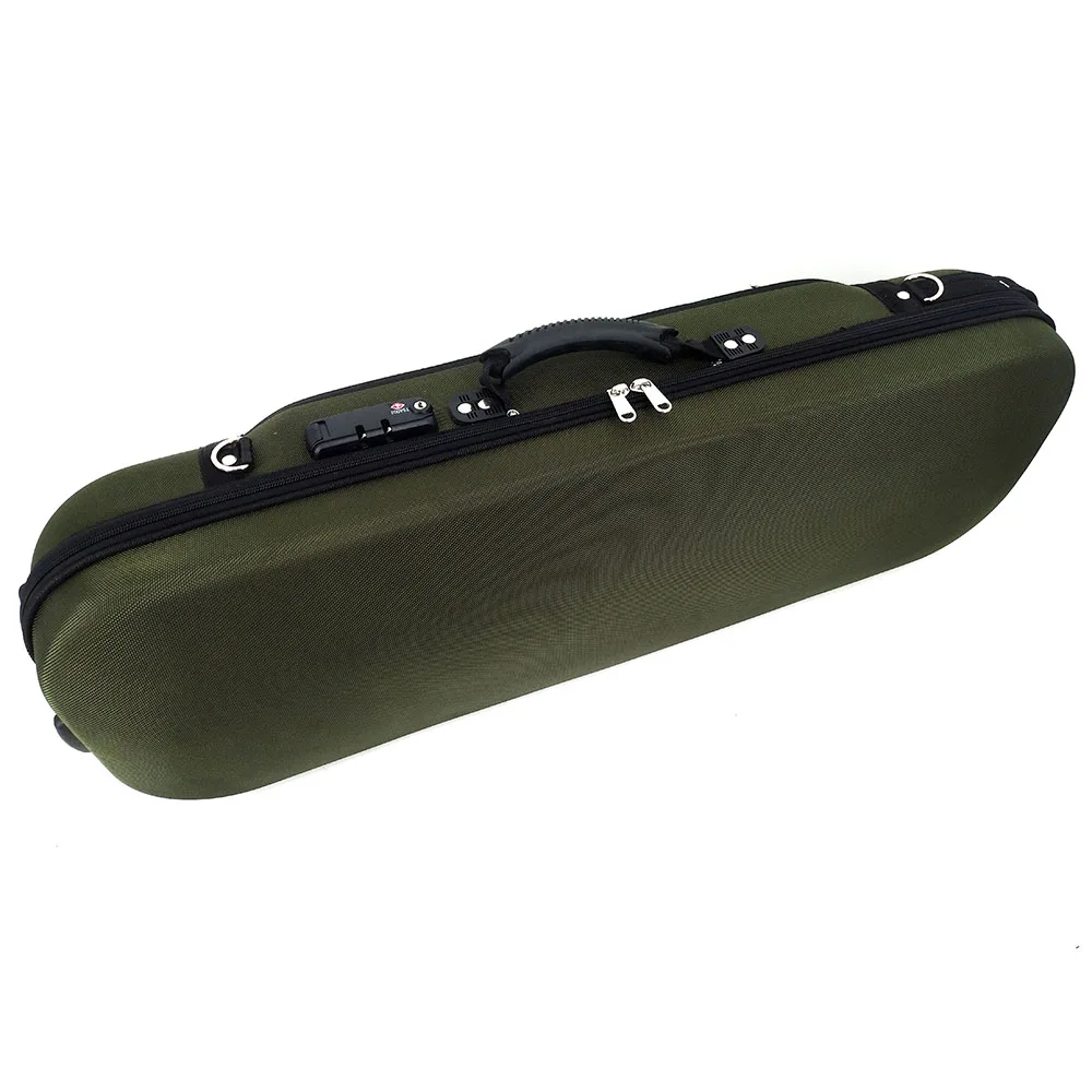 Gift High-end Rectangle Violin Case 4/4 Hygrometer Violino Case