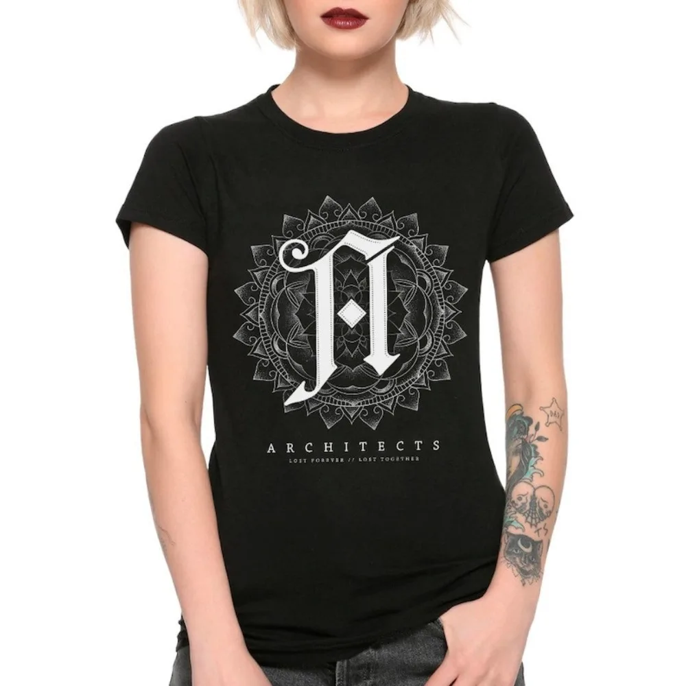 ‌Architects Lost Forever Lost Together Tshirt Unisex Short Sleeve Couple Matching Tee Summer Fashion Gift Idea Women Clothing