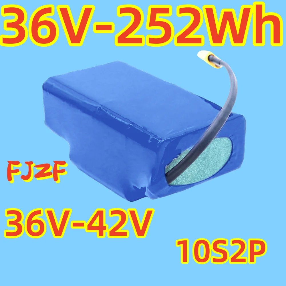 36 فولت 7Ah بطارية حزم قابلة للشحن 10s2p حقيقية ليثيوم أيون 42 فولت بطارية للكهرباء سكوتر التوازن الذاتي HoverBoard الدراجة الهوائية الأحادية العجلة #4