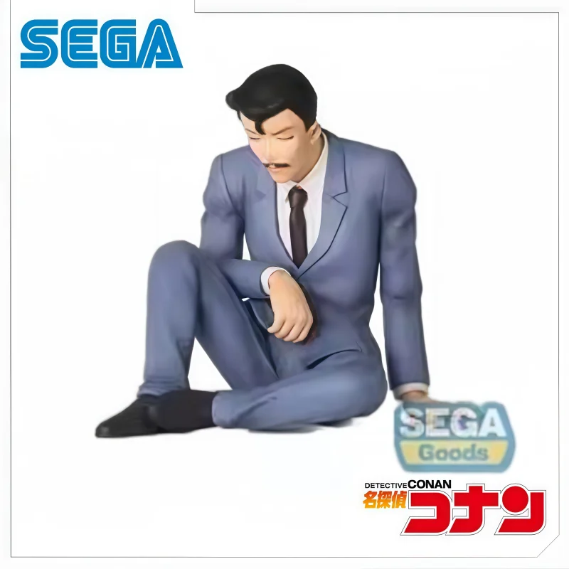 Auf Lager 100 % Original SEGA Detective Conan Richard Moore Actionfigur Modellpuppe Brandneue Boxed Garage Animationsperipheriegeräte