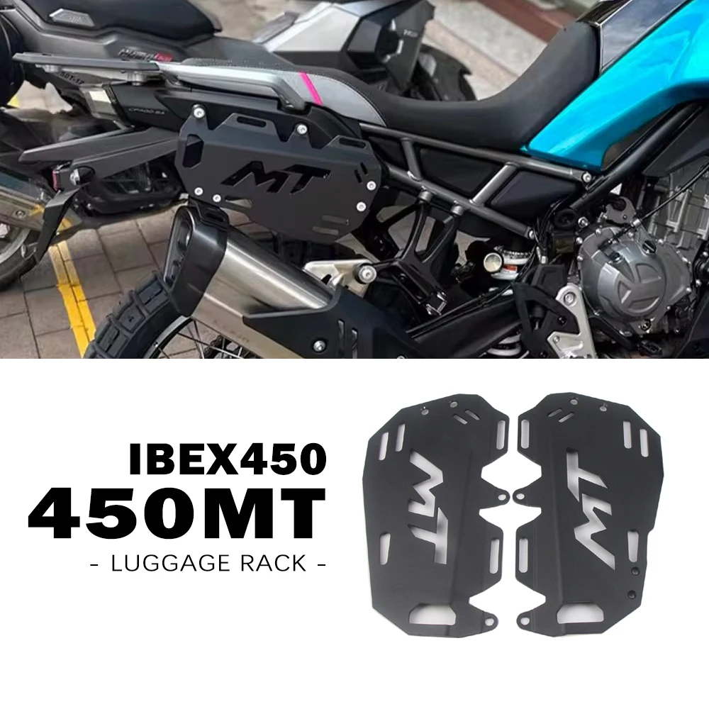 Motorcycle Luggage Rack 450MT for CFMOTO 450 MT Accessories IBEX450 MT450 Side box Bracket Saddlebag Support Mounting Aluminum