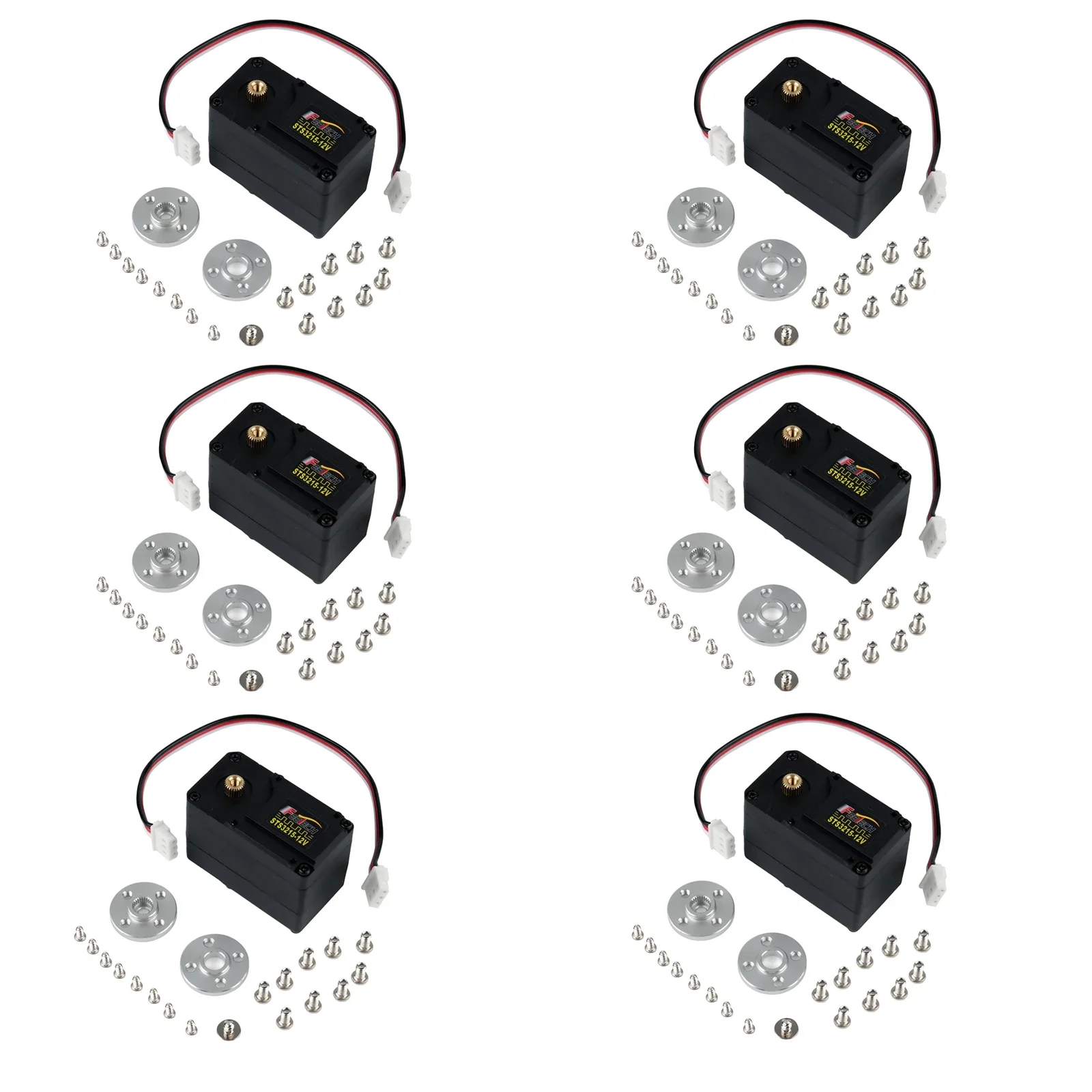 Feetech ST-3215-C018 12V 30KG Serial Bus Smart AI Servo with Magnetic Encoder 360 Degree Continuous Rotation for Robotics