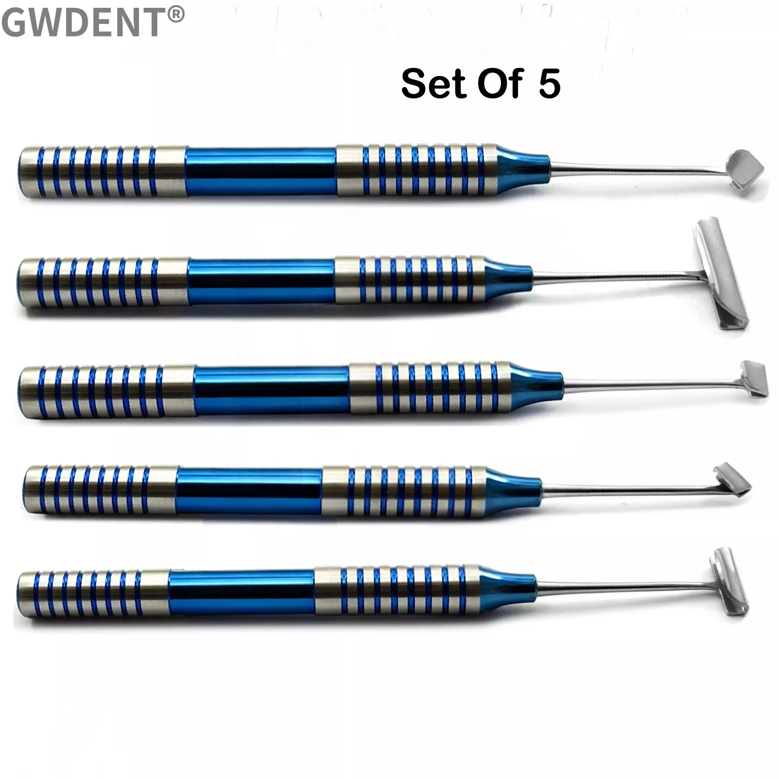 

Advanced Dental Implant Kit with Lingual Flap Tools, Periosteal Elevator, Separator for Soft Tissue Management