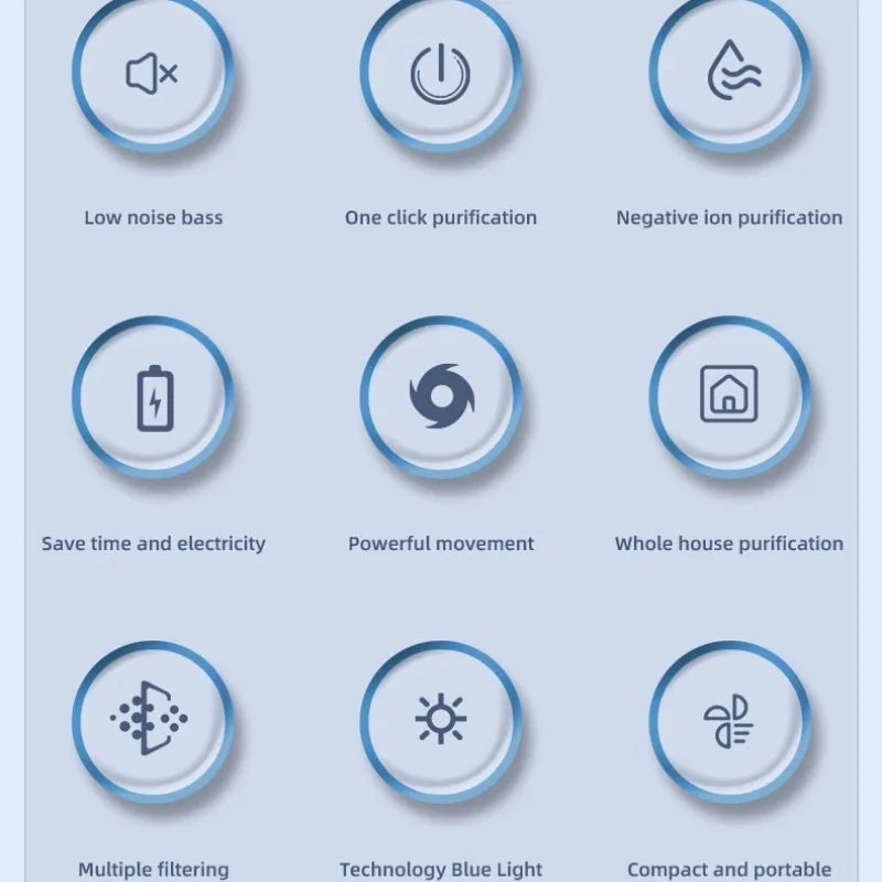منقي هواء صغير لسطح المكتب من Xiaomi فلتر HEPA يزيل رائحة الفورمالديهايد جزيئات الدخان والغبار لإزالة الروائح الكريهة جديدًا