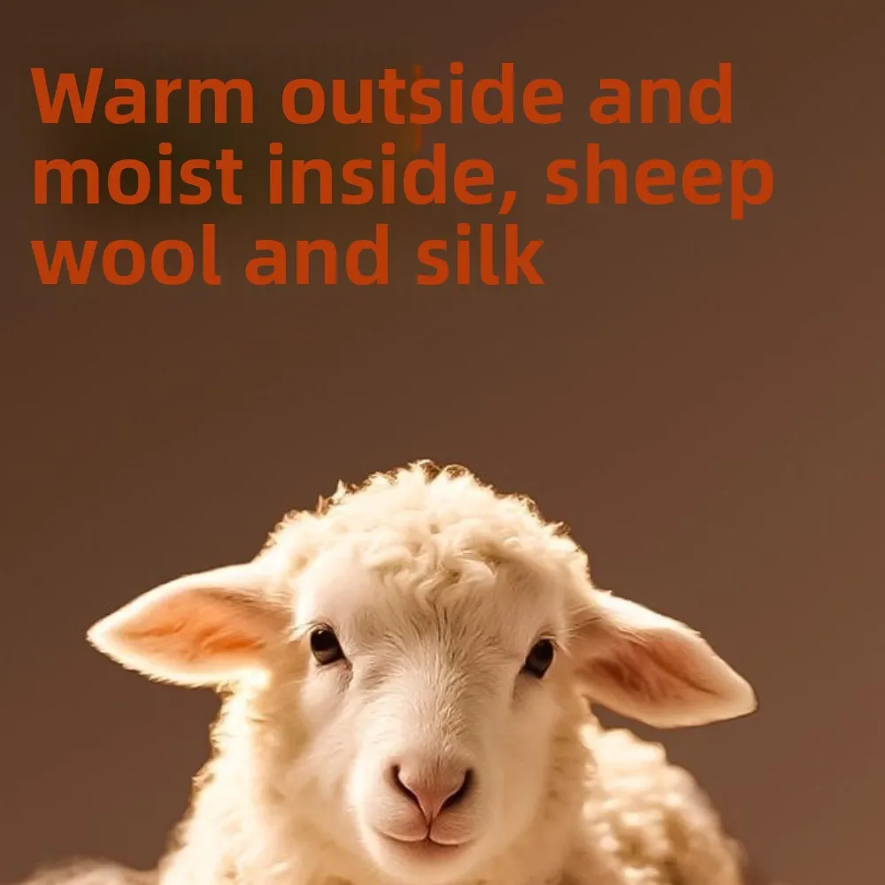 เสื้อกล้ามแฟชั่นทรงเข้ารูปไร้ตะเข็บแบบมีแผ่นเสริมในตัว ผ้าขนสัตว์ให้ความอบอุ่น เสื้อซับในสำหรับผู้หญิง