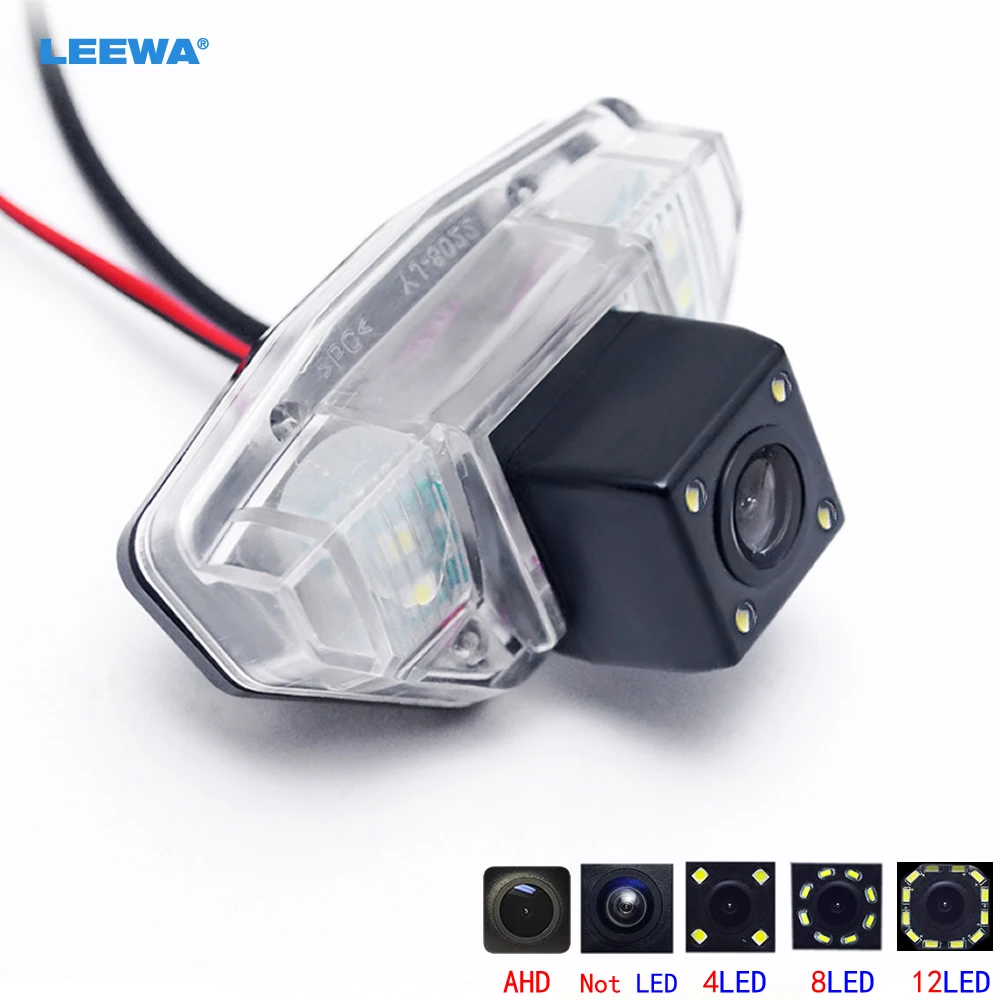 

LEEWA HD Car Night Vision Rear View Camera For Honda CRV(07-11)/Odyssey(08-13)/Crosstour(10~15)/Fit(09-14) Backup Camera #CA4058