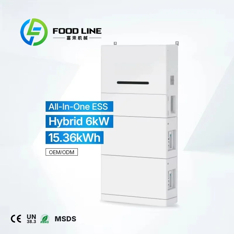10kWh 15kWh 5kWh All in One 5kWh 15kWh LiFePO4 Battery Pack 6000 Cycles Home Solar Use with 6kW Hybrid Inverter customize