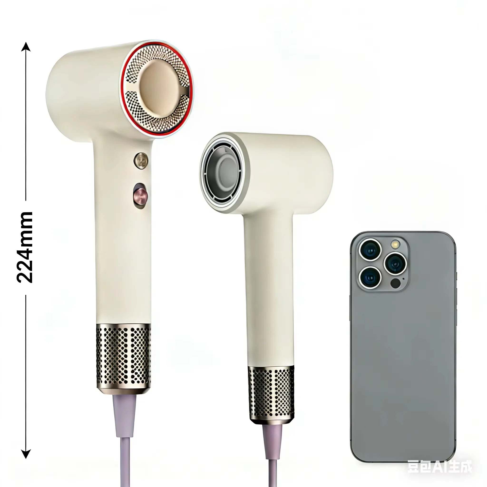 

110000RPM BLDC High-speed Dryer All Customization Requirements Design 275g Travel Portable Mini Professional Dryer