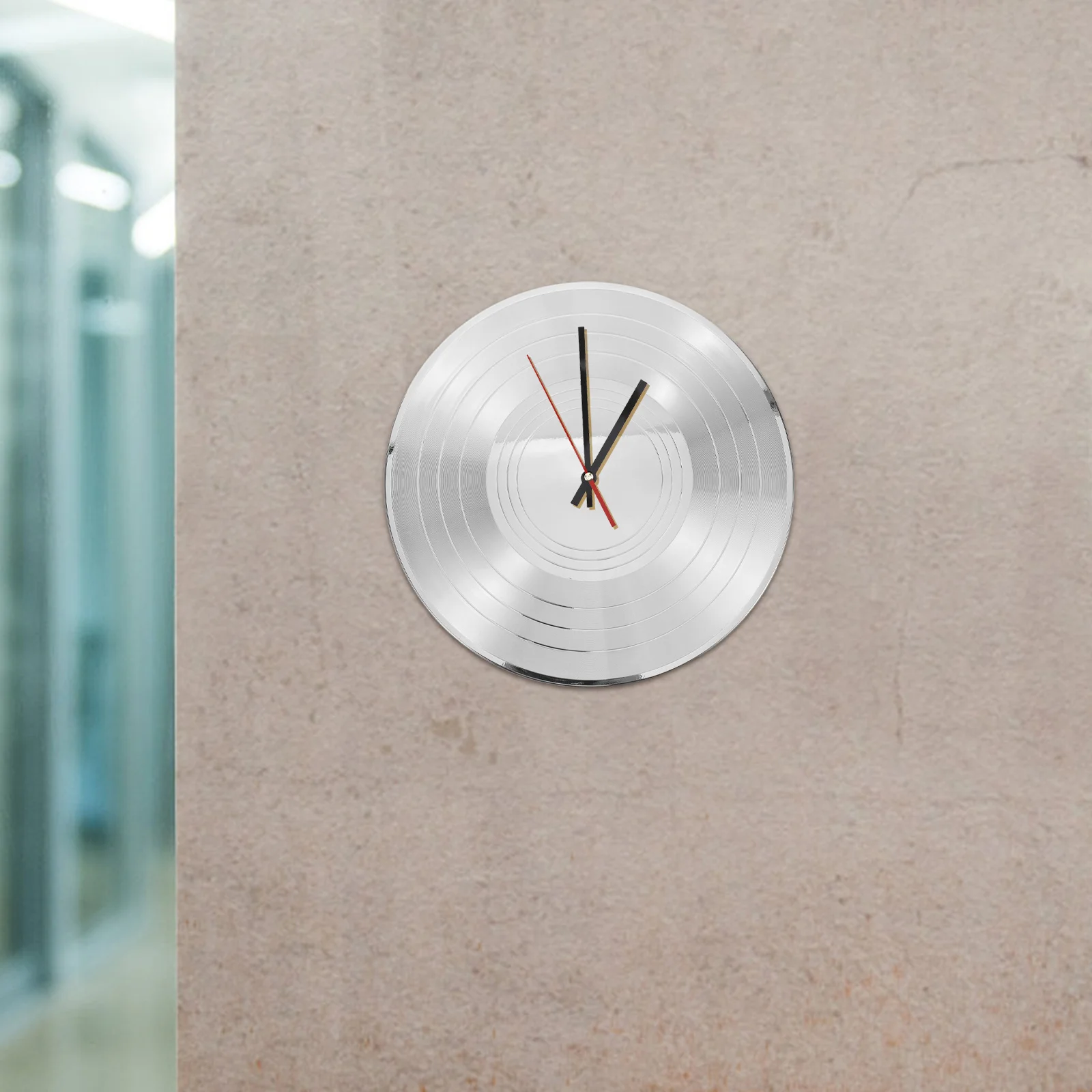 

Vinyl Record Wall Clock Retro Vintage Decorative DIY Wall Hanging Clock Living Room Coffee Shop Music Room Decor