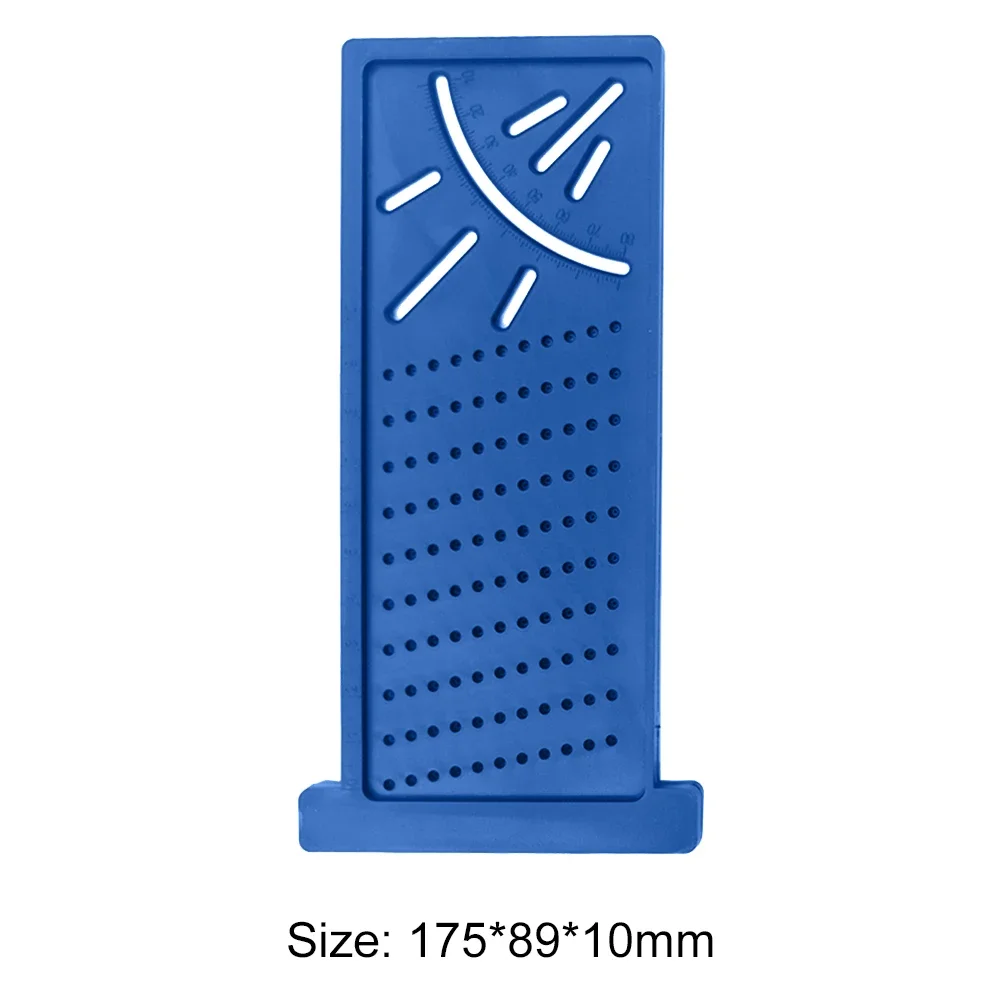 Woodworking Scribe Mark Line Gauge T-Type Cross-Out Carpenter Angle Ruler Precision Measurement Measuring Angle Ruler Tools