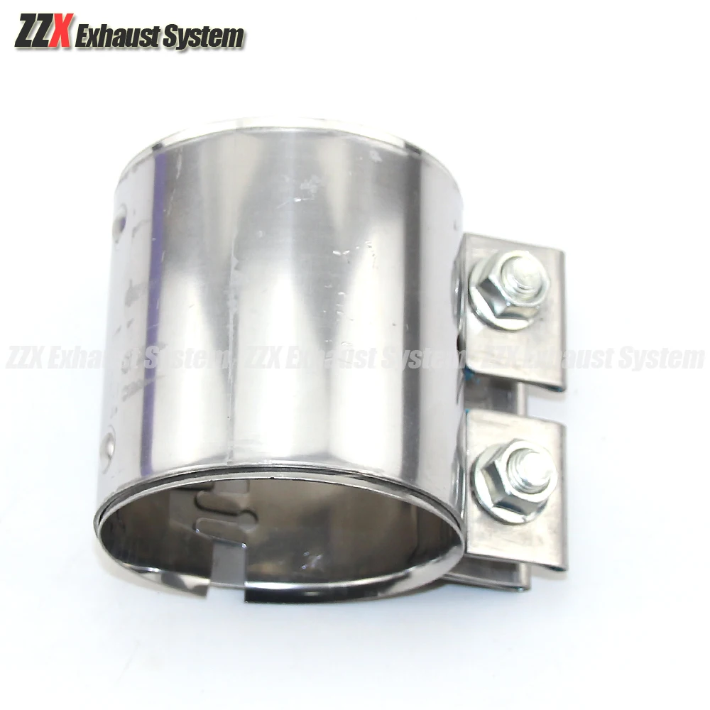 Auto parts exhaust pipe connection clip 304 stainless steel pipe clip 2.75/3/3.14/3.38-inch pipe high-strength connection clip