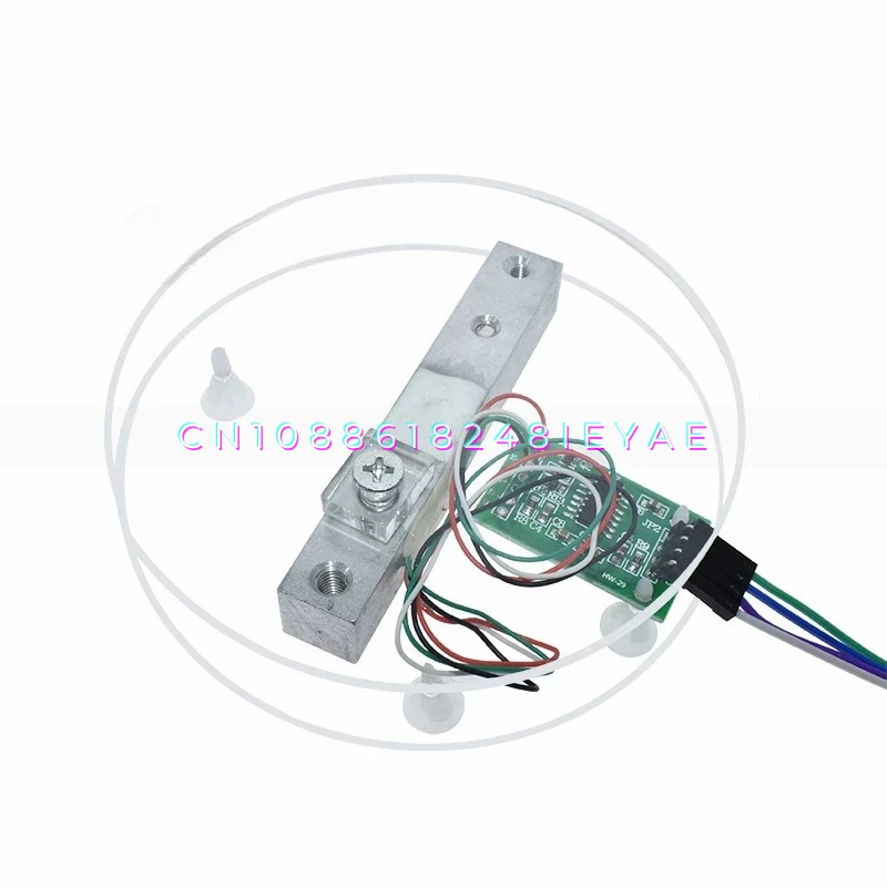 

HX711 Module + Pressure Sensor Set, Weighing Sensor, Electronic Scale Module 1/5/10/20 KG