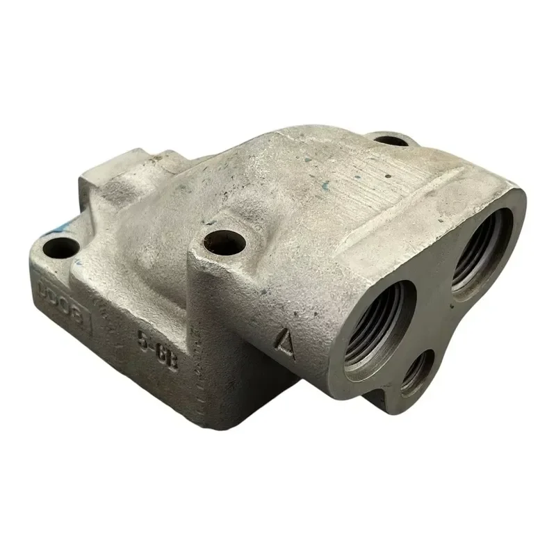 F11-010 Hydraulic Motor Housing Cast Aluminum Ported Manifold Body Used Brand-new, Genuine, in Stock, with a One-year