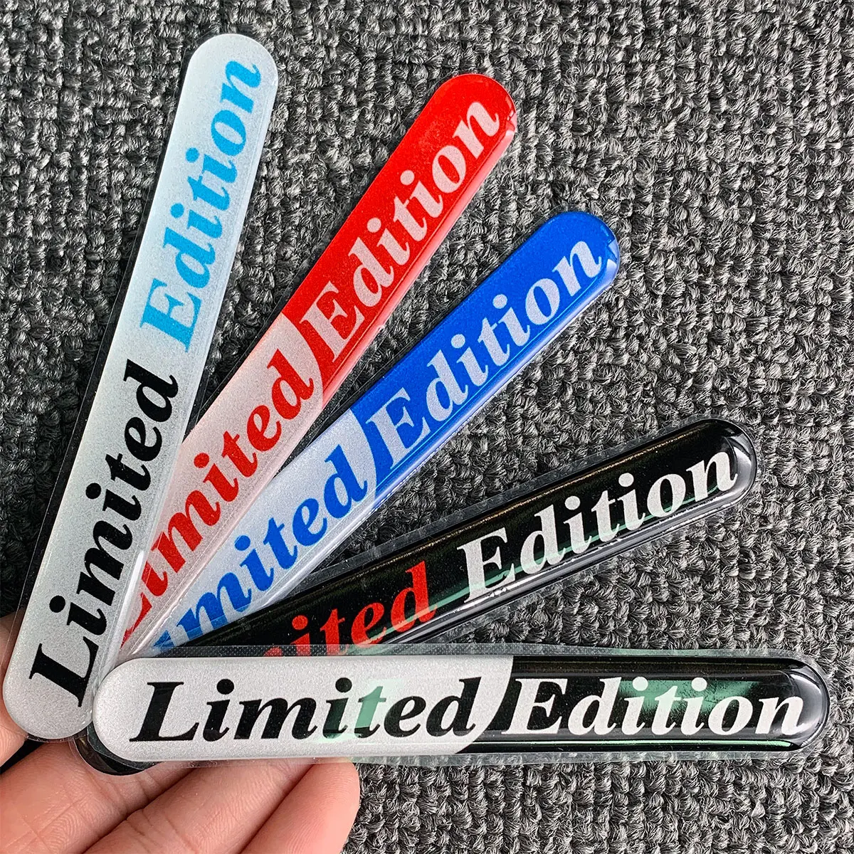 1 Pair LIMITED EDITION 1 Pair Car Motocycle Reflective Sticker Decals for Suzuki Yamaha BMW Honda Lada Toyota Chevrolet Hyundai