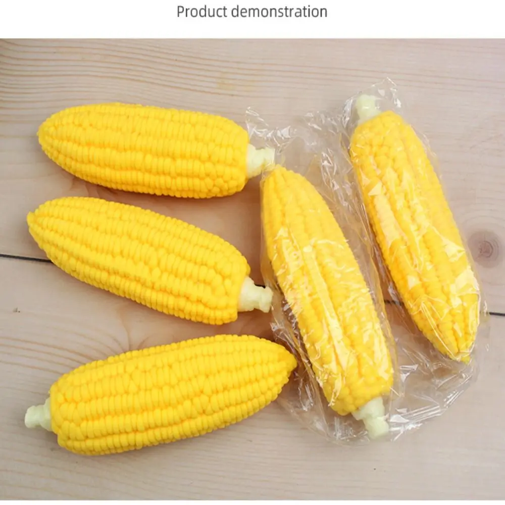 Novelty Simulation Corn Fidget Simulation Corn Slow Rising Soft Vent Corn Toy Mini Rubber Simulation Corn Pinch Toys Kids Gift