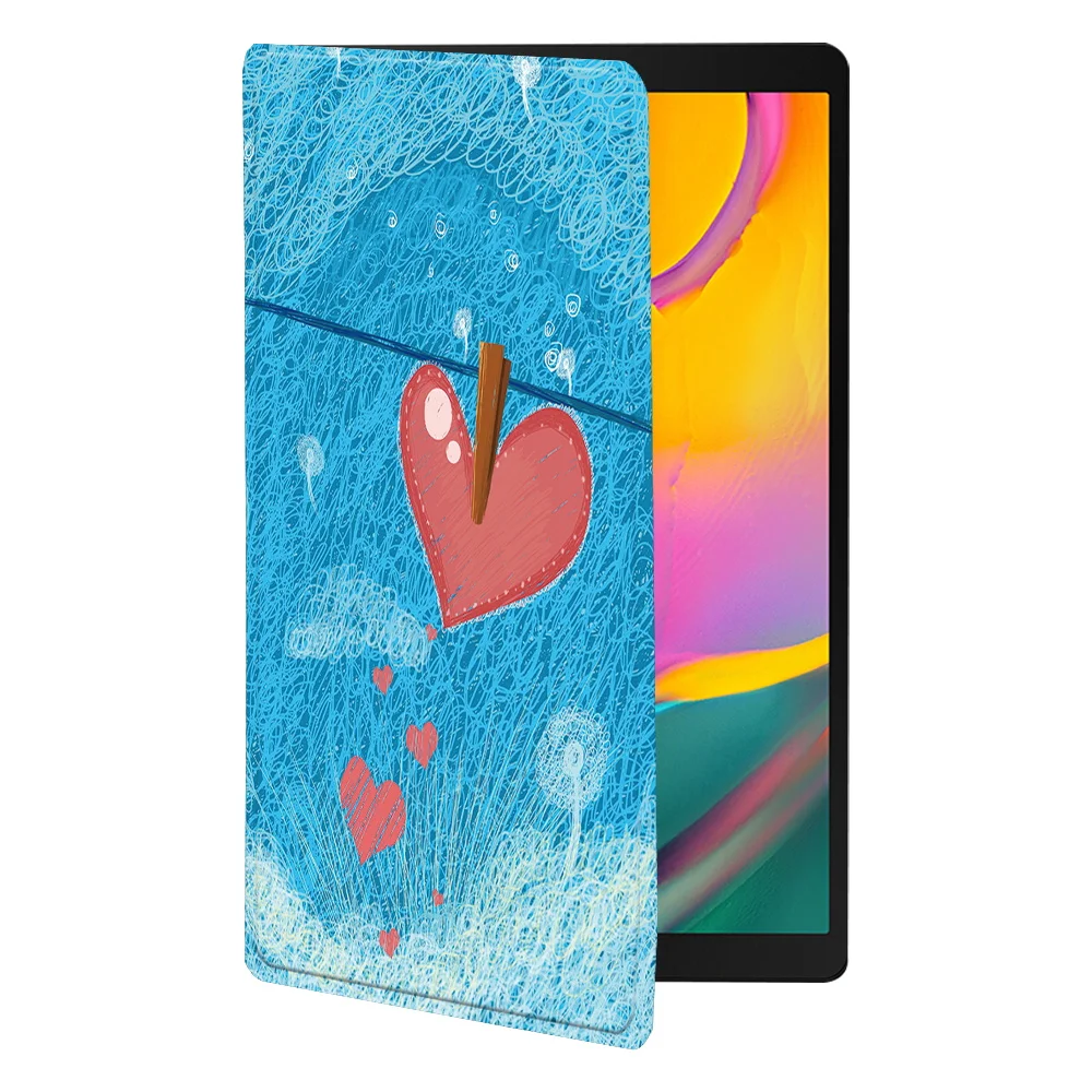 Tablet Folding Folio Case for Samsung Galaxy Tab A7 10.4 2020 T500/Tab A 8.0 2019/Tab A 10.5/Tab A A6 10.1/Tab A 10.1 T510