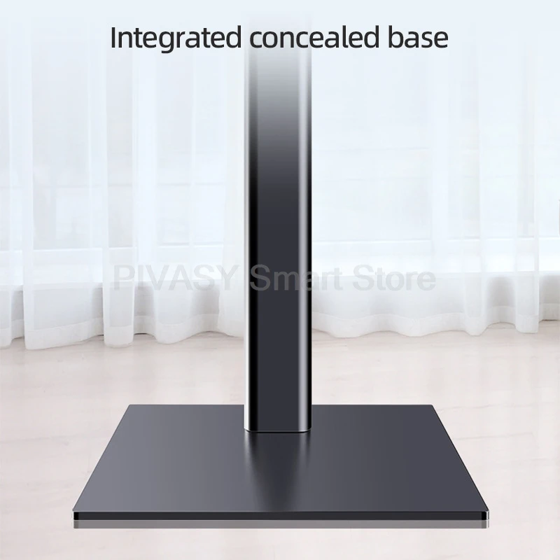 隠しテレビフロアスタンド垂直マウントユニバーサルすべてのブランド 32/42/55/60/65 インチドリル不要の目に見えないデザインテレビラック家庭用