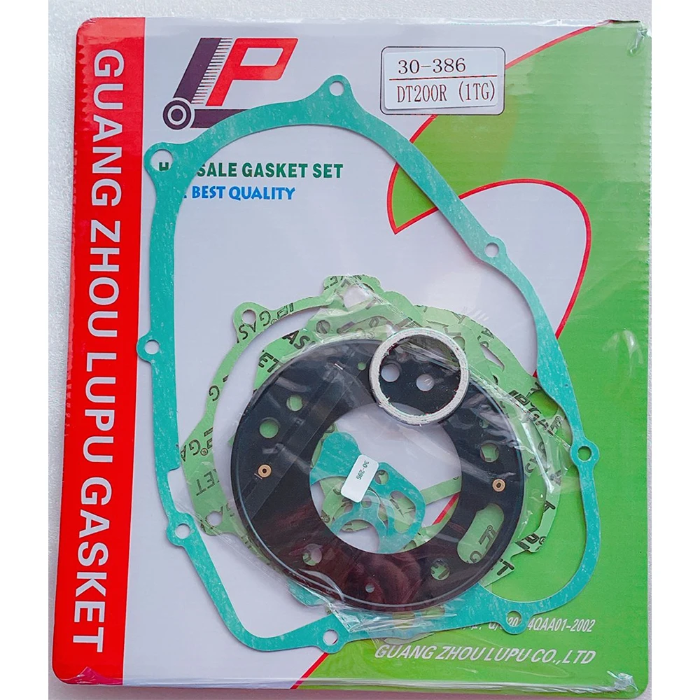 Engine Generator Crankcase Clutch Cover Cylinder Gasket Kits For Yamaha DT200R DT200 R 1TG