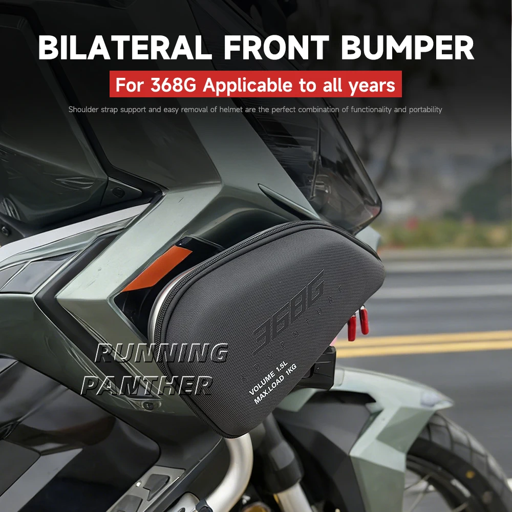 

FOR ZONTES 368G Side Frame Bag Storage Package Bags Waterproof Bag Front bumper side storage bag