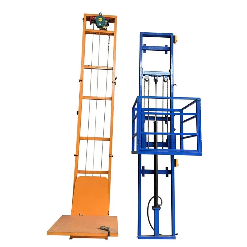 

XMSJ Electric Hydraulic Lift Cargo Elevator Lifting Platform Modern High-Duty Steel Structure Home Lift With Wireless Remote Con