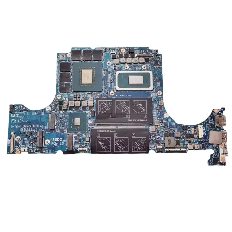 

19843-1 для Dell Inspiron 16 7610, материнская плата для ноутбука X3J88 CN-09FD3V 09FD3V 9FD3V, процессор: I7-11800H, графический процессор: RTX3060, 6 ГБ, 100% протестированная работа