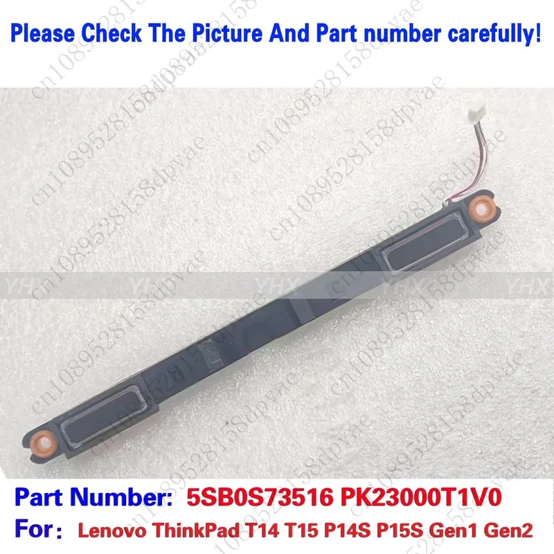 GYX New For Lenovo ThinkPad T14 T15 P14S P15S Gen1 Gen2 internal Speaker 5SB0S73516 Fast delivery