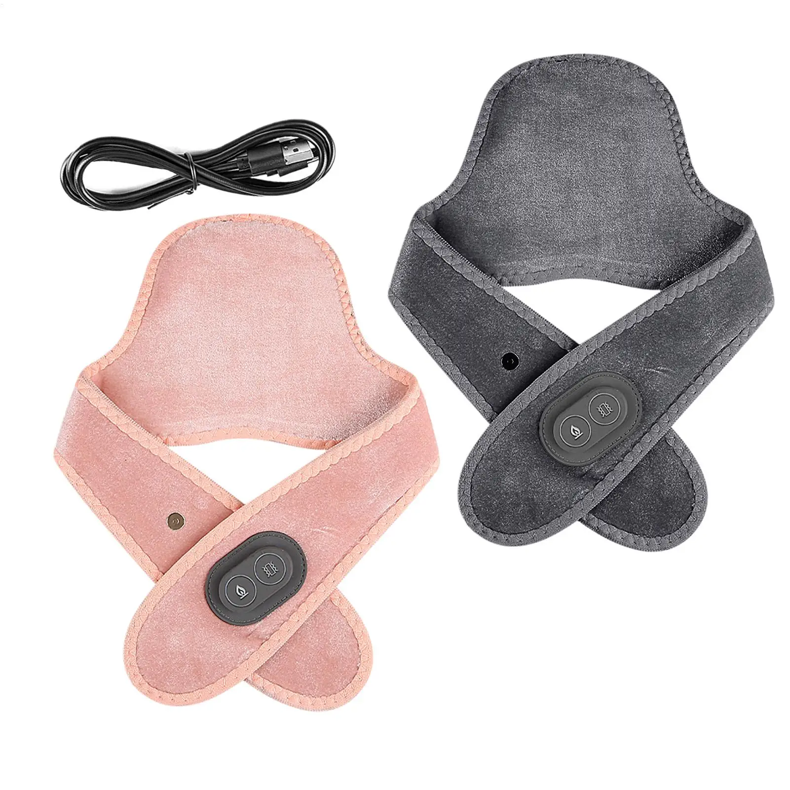 

Heat Neck Wrap Adjustable 3-Temp Magnetic Neck Heater Electric Heated Wrap For Muscle Soreness Stiffness Relaxation Men Women