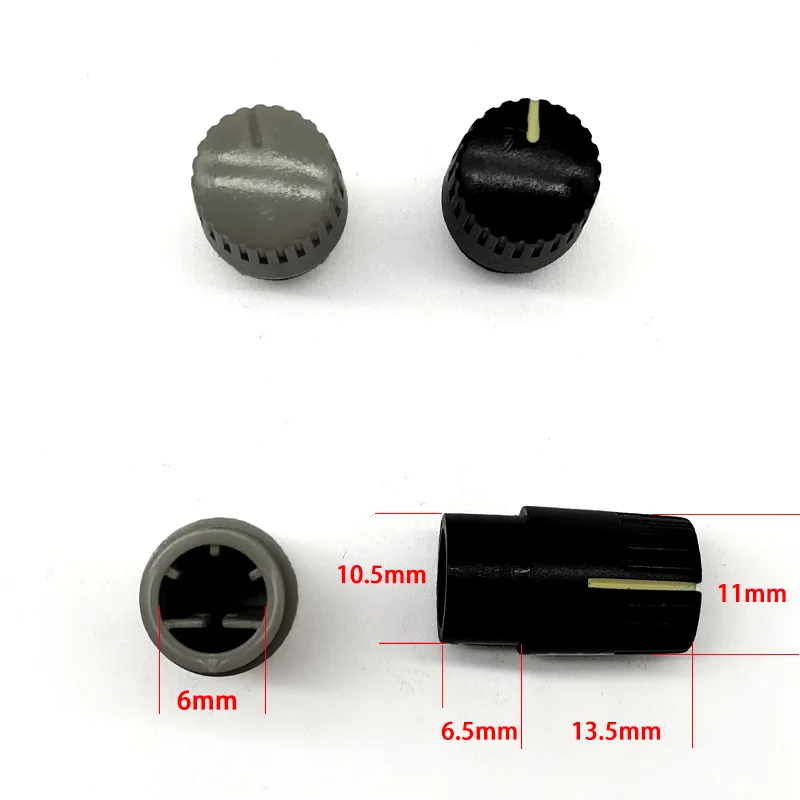 50pcs 180 degree semicircular shaft knob cap / potentiometer switch screw cap / electrical switch cap 21*12mm insert cap