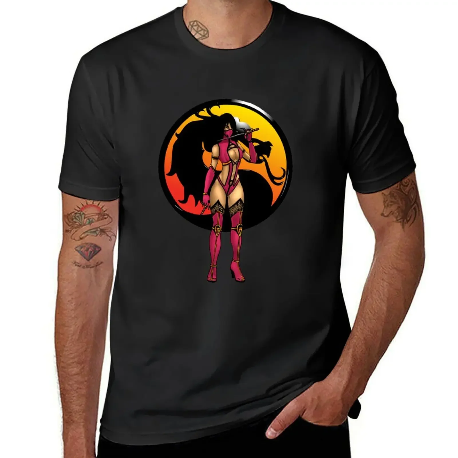 

Mortal Kombat - Mileena T-Shirt Man t-shirt affliction shirts tees funny costumes t shirt men 100℅ cotton